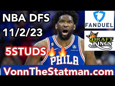 nba dfs 11/2
